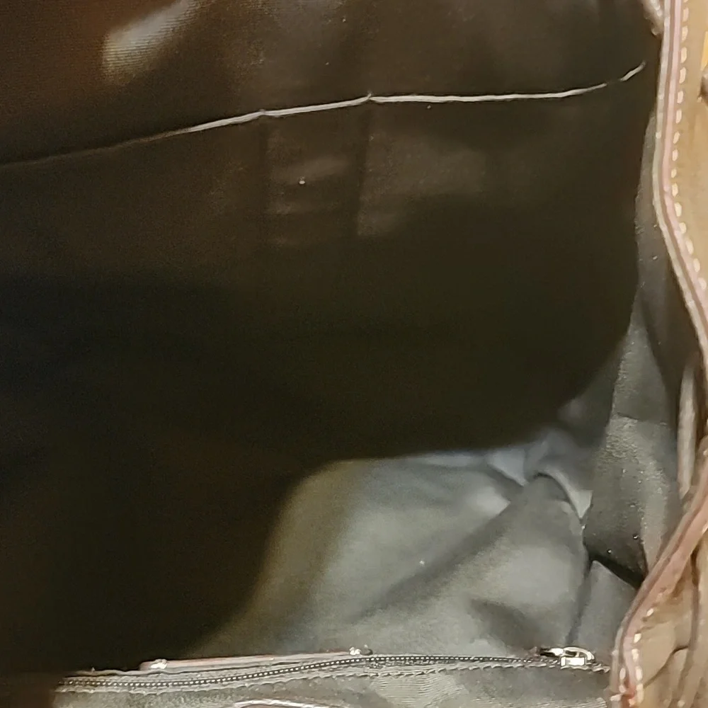 Coach Billie Backpack Signature Canvas Refined Leather - Picture 12 of 12